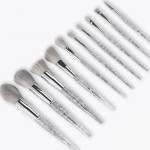BH Cosmetics Remix Dance Brush Beat 10pc Face & Eye Brush Set w/ Bag